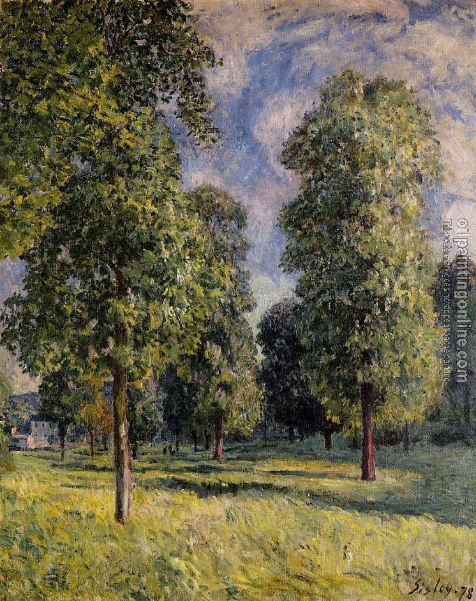 Sisley, Alfred - Landscape at Sevres